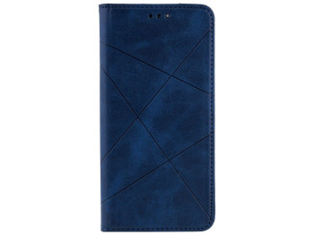 Чехол-книжка Business Leather для Xiaomi Redmi Note 10S Цвет Синий