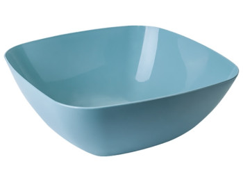 Салатниця, 24х24х9,5см (колір сиз.блакитний) 168003