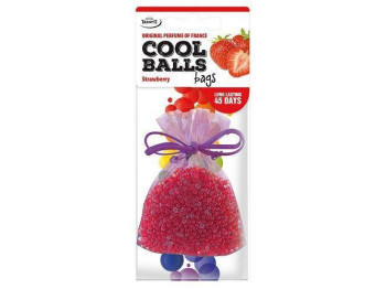 Ароматизатор на зеркало мешочек Tasotti Cool Balls Bags - Strawberry