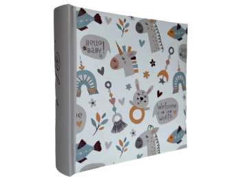 Фотоальбом EVG Baby Pattern, дитячий, 200 фото, 10×15 см, палітурка книжкова
