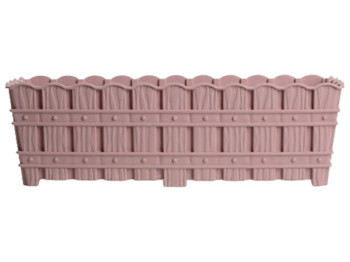 Горщик для квітів Violet House 1060 Bamboo Pink, з дренажем, 50см, 8690070512965