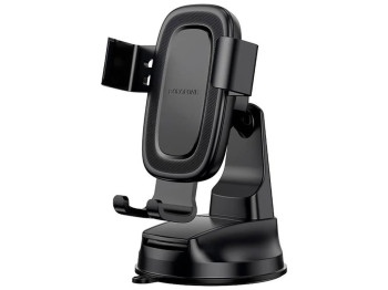 Автодержатель Borofone BH130, для смартфона, диагональ 6,1–7,0 дюйма, пластик, силикон, цвет черный