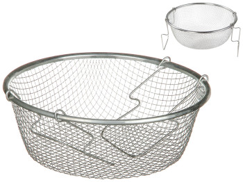 Корзина для жарки и приготовления на пару A-Plus 22см 65224