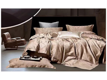 Комплект постільної білизни Soho Євро Boutique Bouquet Latte, 200х230см, 6900069939614