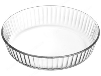 Форма стеклянная круглая Pyrex Bake&Enjoy 26см 2,1л 60011 70259