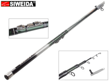 Вудка Siweida "Mike" скловолокно, 6 кілець, 5-секційна 5м 5-25г