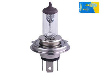 Лампа автомобільна галогенна для фари Trifa H4, 12V, 100 - 90W, цоколь P43t (01611)