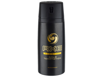 Дезодорант-антиперспірант аерозоль для чоловіків Axe "Gold Temptation" 150мл