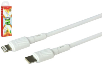 Кабель USB Hoco X83 PD Type-C to Lightning, Білий