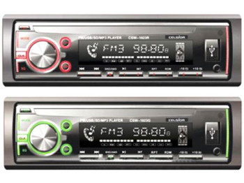 Проигрыватель бездисковый со съемной панелью Celsior CSW-1823G (MP3/SD/USB/FM)