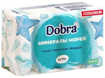 Мило тверде туалетне Dobra Мінерали морів 4х70г