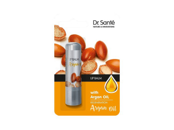Бальзам для губ Dr. Sante Argan Oil, питание и восстановление, плотный, с аргановым маслом, 3,6г