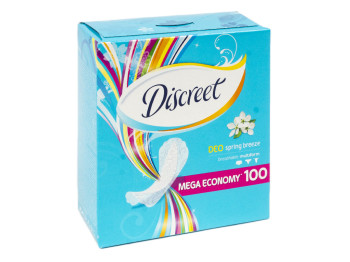 Прокладки ежедневные Discreet "Deo Spring Breeze Multiform" (цена за уп. 100шт)