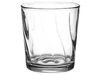 Склянка UniGlass kyknos, низька форма, колір прозорий, 285 мл.