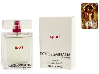 Туалетна вода (ліц.) чоловіча Dolce & Gabbana "The One Sport" Eau De Toilette 100мл