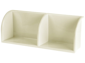 Полиця R plastic універсальна, 25x20x13,5см, біла, 15002