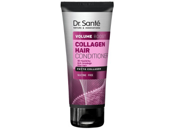 Кондиционер для волос Dr. Sante Collagen Hair Volume Boost, с фитоколлагеном, 200мл