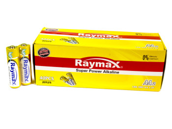Батарейка алкалиновая Raymax "Super Power Alkaline" 1.5V, AA, LR6 (цена за спайку 2шт)