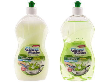 Бальзам для миття посуду Glanz Meister "Aloe Vera Ultra Power Balsam" 500мл, Німеччина