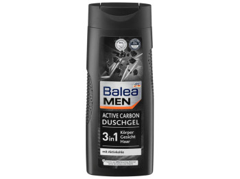 Гель для душу Balea Men Carbon 3в1, 300мл