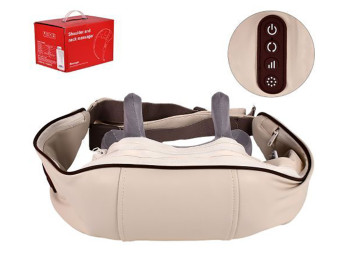 Массажер для шеи, плеч и спины, с подогревом, USB 20w, аккумулятор 1800 mah, 25×17×16 см