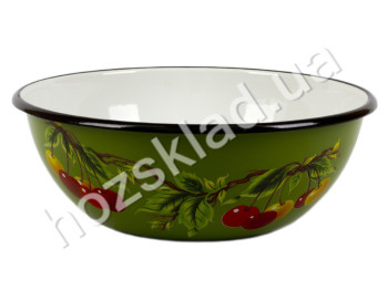 Миска Idilia "Вишня" на зеленому 1,5л 20см