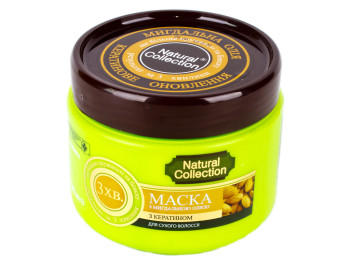 Маска для волос Natural collection "С миндальным маслом" 500мл