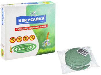 Спираль от летающих насекомых Некусайка 10шт