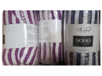 Плед Soho Stripe mix (тонкий), 200x230см, 6900068417823