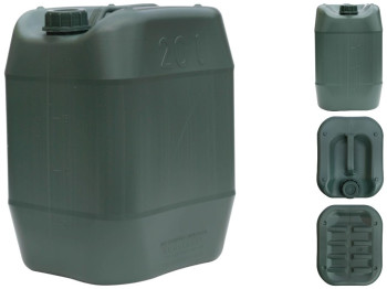 Канистра техническая Консенсус, пластик, 20л, 29×23×38см, цвет зеленый