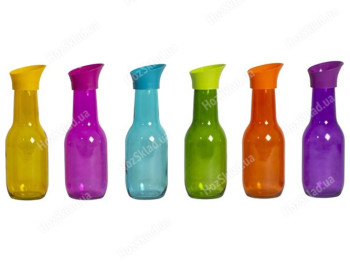 Пляшка для води Herevin Colour Mix, 1л, 8699038089396