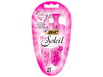 Станки Bic для бритья "Miss soleil pink" (цена за набор 2шт)