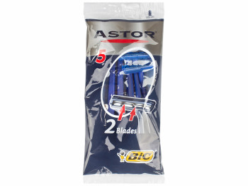 Станки Bic для бритья Astor 2 лезвия (цена за набор 5шт)