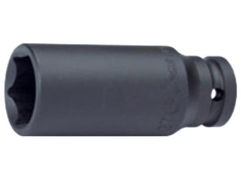 Торцевая головка ударная глубокая HANS 1DR 6-гранная 27мм (88300M27)