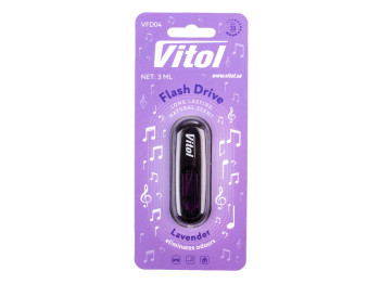 Освежитель воздуха Vitol Flash Drive Lavender, флеш-дизайн