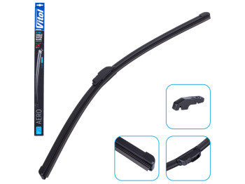 Щетка стеклоочистителя бескаркасная VITOL AERO 24" 60см (VB-24600)