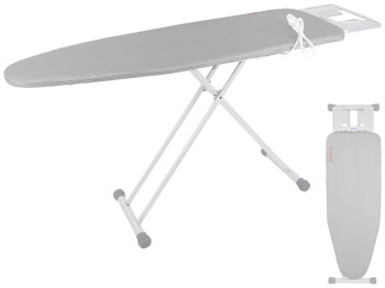 Прасувальна дошка з подовжувачем Felicia білий каркас 125х42см