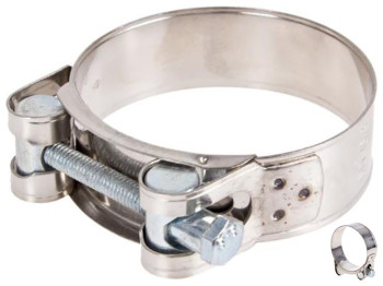 Хомут нержавеющая сталь, усиленный, GSB, 64-67, W2, M6