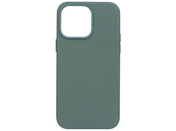 Чехол Leather Case для iPhone 14 Pro Max Цвет Pine needle green