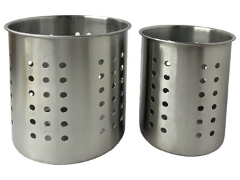 Набор корзина-подставка для картофеля-фри и снеков, 9,5х12,5см/12,5х13см (цена за набор 2шт)