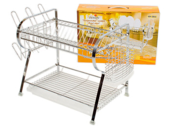 Сушилка для посуды Stenson хромированная