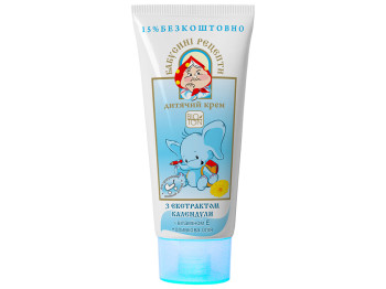 Дитячий крем Bioton Бабусині рецепти з екстрактом календули, 75мл
