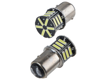 Лампа диодная S25 1157-7020-21SMD 2 контакта, 10848