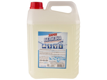 Отбеливатель жидкий SAMA "Белизна" 5л