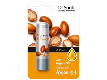 Бальзам для губ Dr. Sante Argan Oil, питание и восстановление, плотный, с аргановым маслом, 3,6г