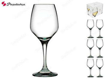 Бокалы Pasabahce Isabella для вина 350мл (цена за набор 6шт)