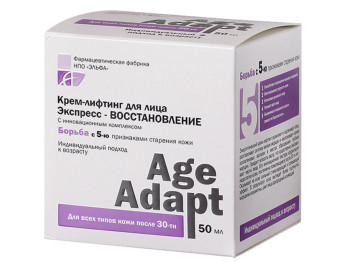 Крем-ліфтинг для обличчя "Elfa Pharm" Age Adapt "Експрес-відновлення" 50мл