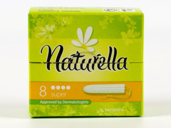 Тампоны Naturella "Camomile Super Single" 8шт 4капли
