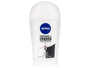 Дезодорант-антиперспирант Nivea Невидимая защита clear 48 часов, для черного и белого твердый 40мл