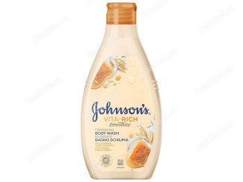 Гель-смузи для душа Johnson's Body Care Vita-Rich ухаживающий с йогуртом, овсом и медом 750мл
